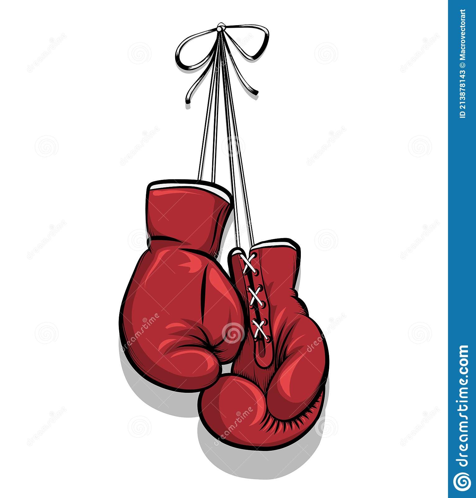 Detail Boxing Gloves Vector Nomer 27