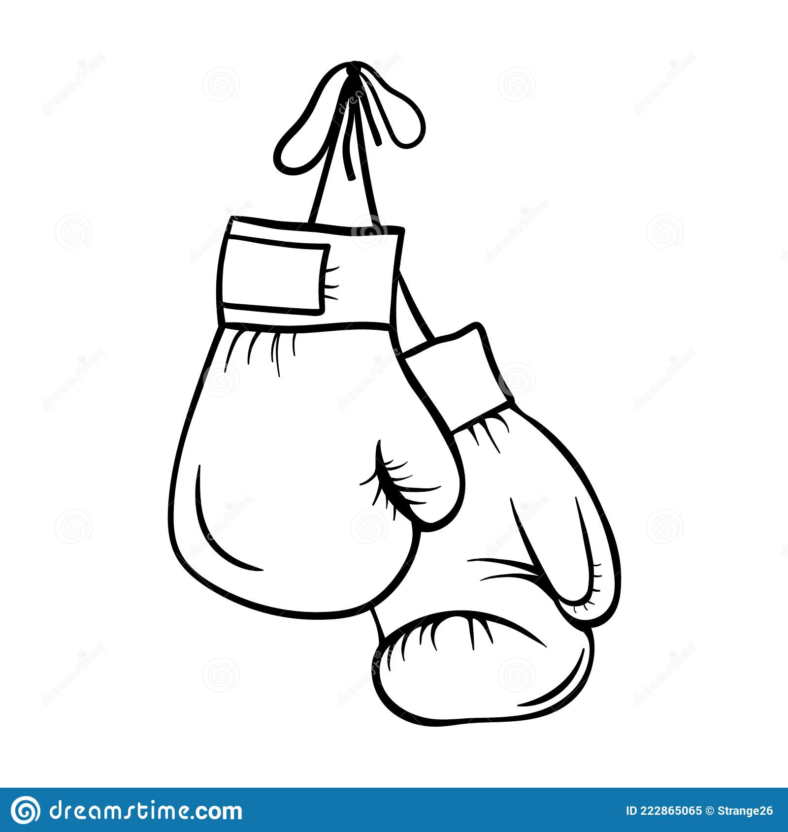 Detail Boxing Gloves Vector Nomer 32