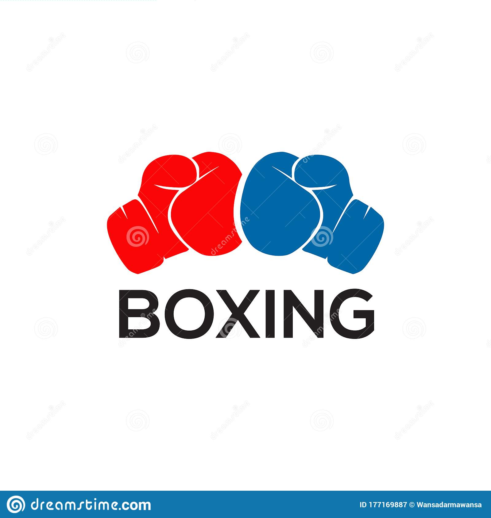 Detail Boxing Gloves Vector Nomer 34