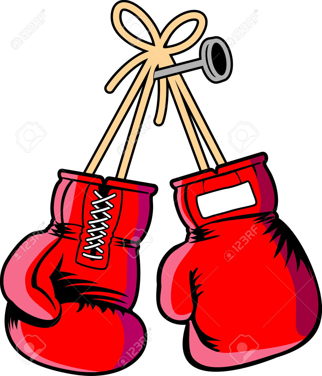 Detail Boxing Gloves Vector Nomer 40