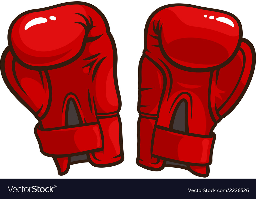 Detail Boxing Gloves Vector Nomer 6