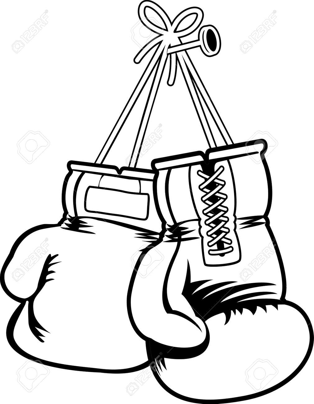 Detail Boxing Gloves Vector Nomer 52