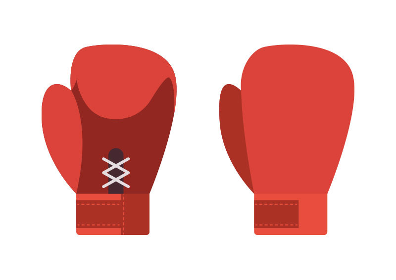 Detail Boxing Gloves Vector Nomer 57