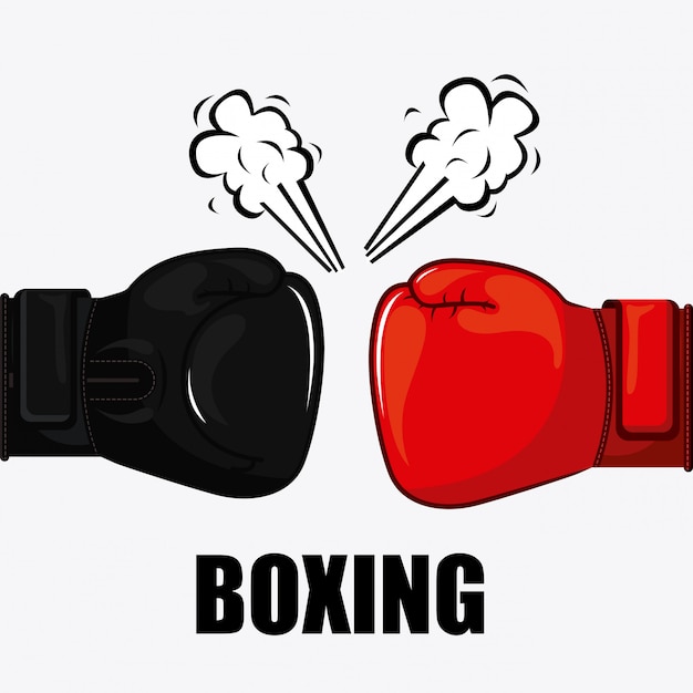 Detail Boxing Gloves Vector Nomer 58