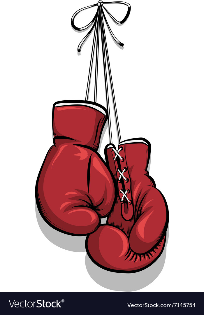Detail Boxing Gloves Vector Nomer 7