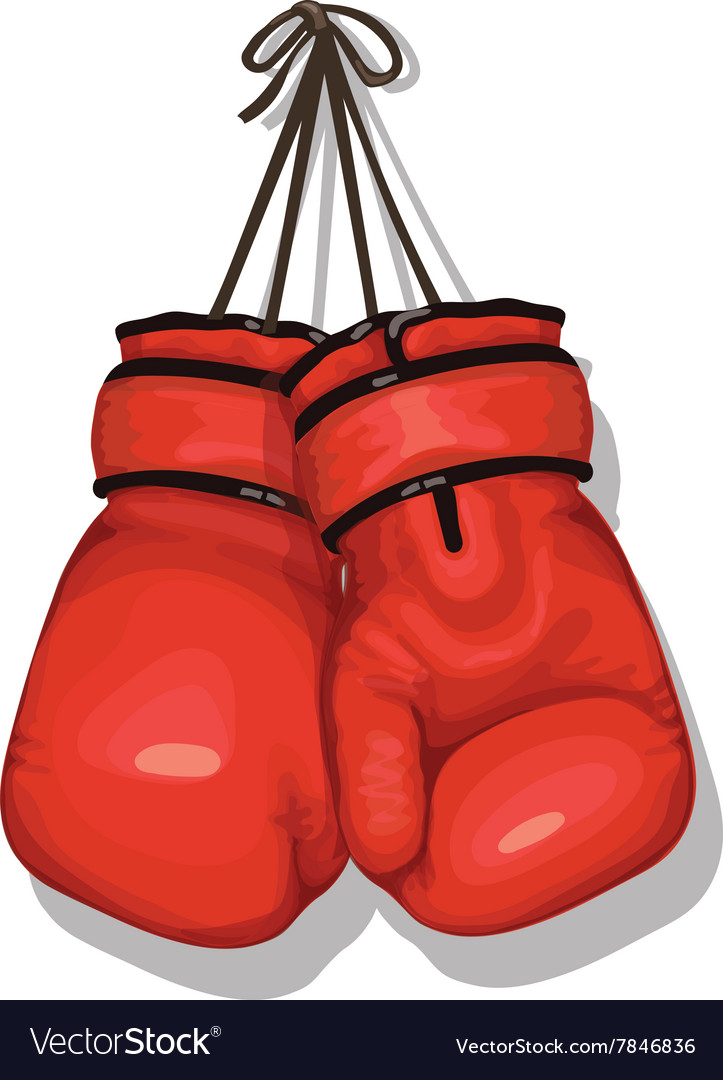 Detail Boxing Gloves Vector Free Nomer 27