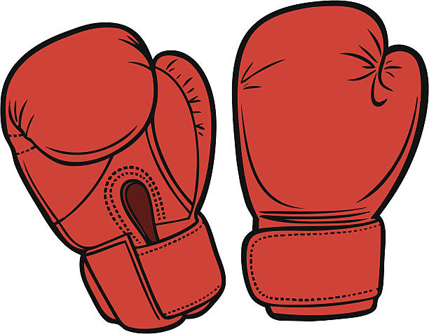 Detail Boxing Gloves Vector Free Nomer 28