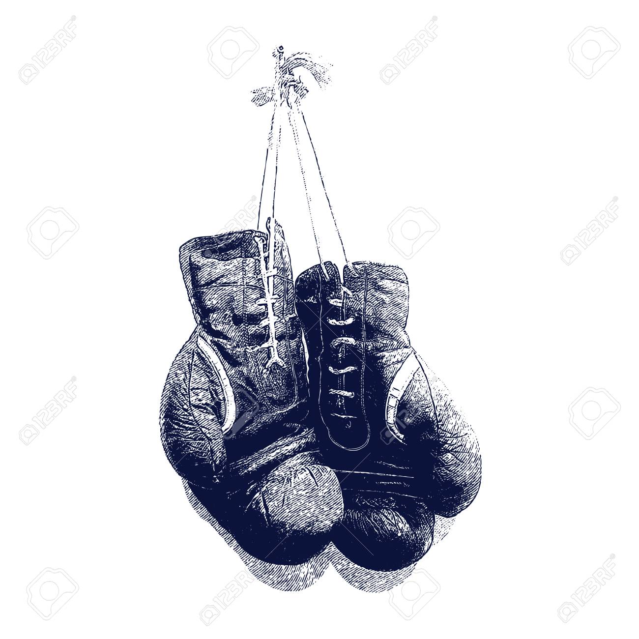 Detail Boxing Gloves Vector Free Nomer 39