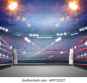Detail Boxing Ring Background Nomer 14