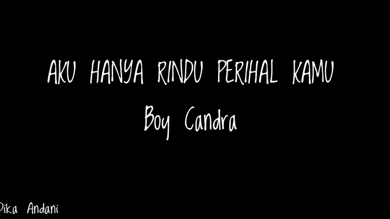 Detail Boy Candra Puisi Nomer 35