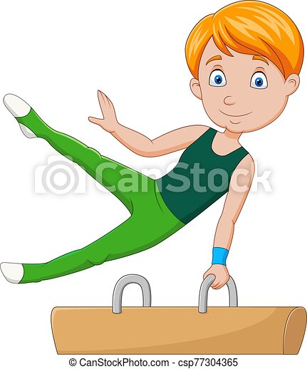 Detail Boy Gymnastics Clipart Nomer 10