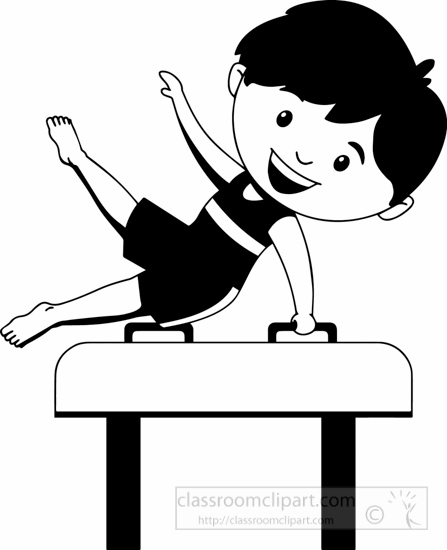 Detail Boy Gymnastics Clipart Nomer 17