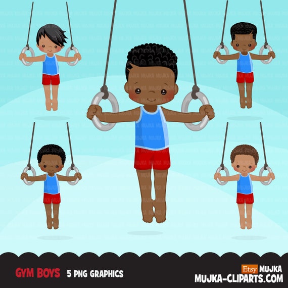 Detail Boy Gymnastics Clipart Nomer 41