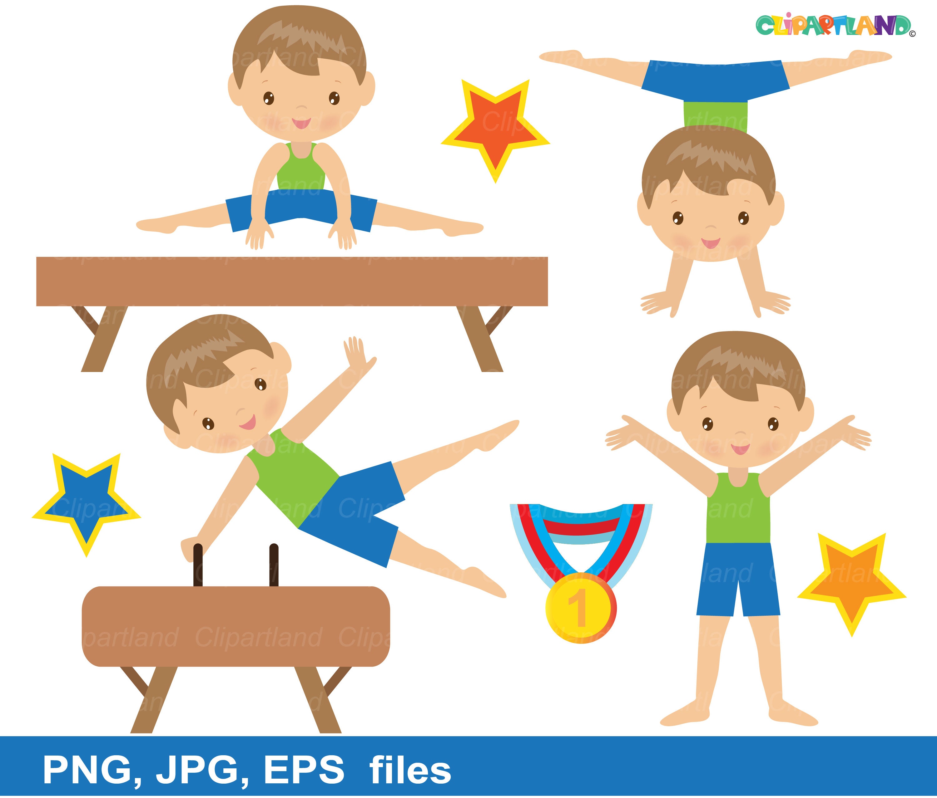 Detail Boy Gymnastics Clipart Nomer 8