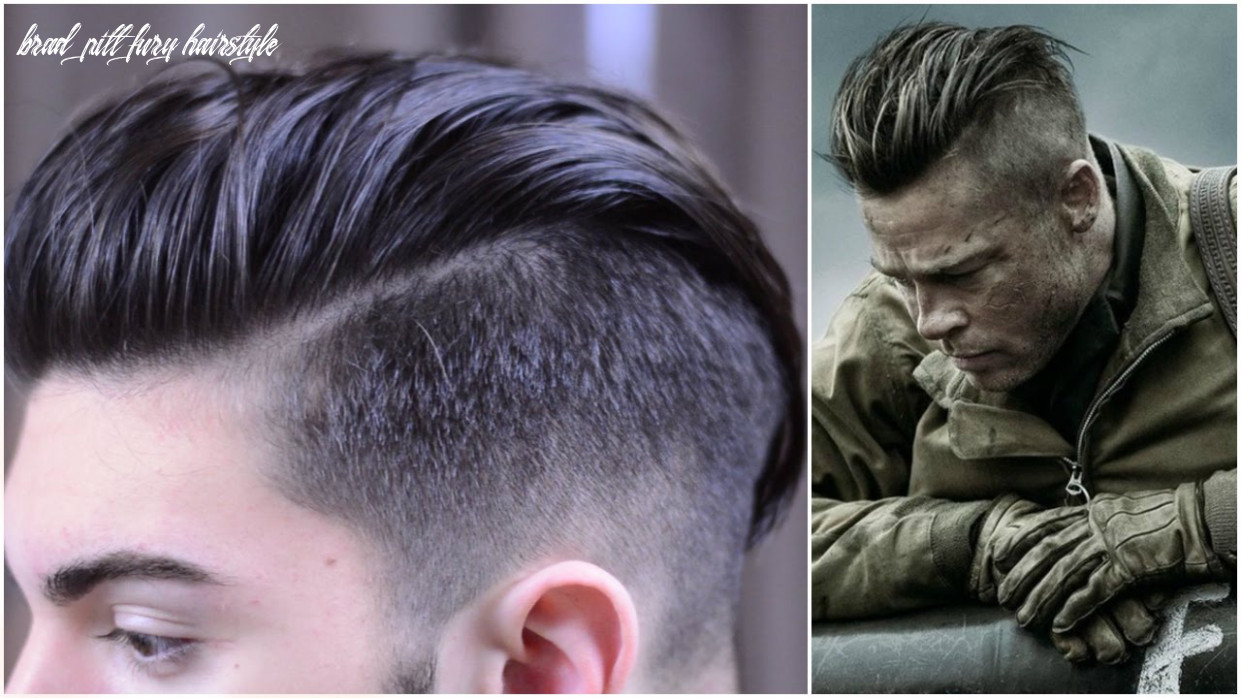 Detail Brad Pitt Fury Hair Product Nomer 26