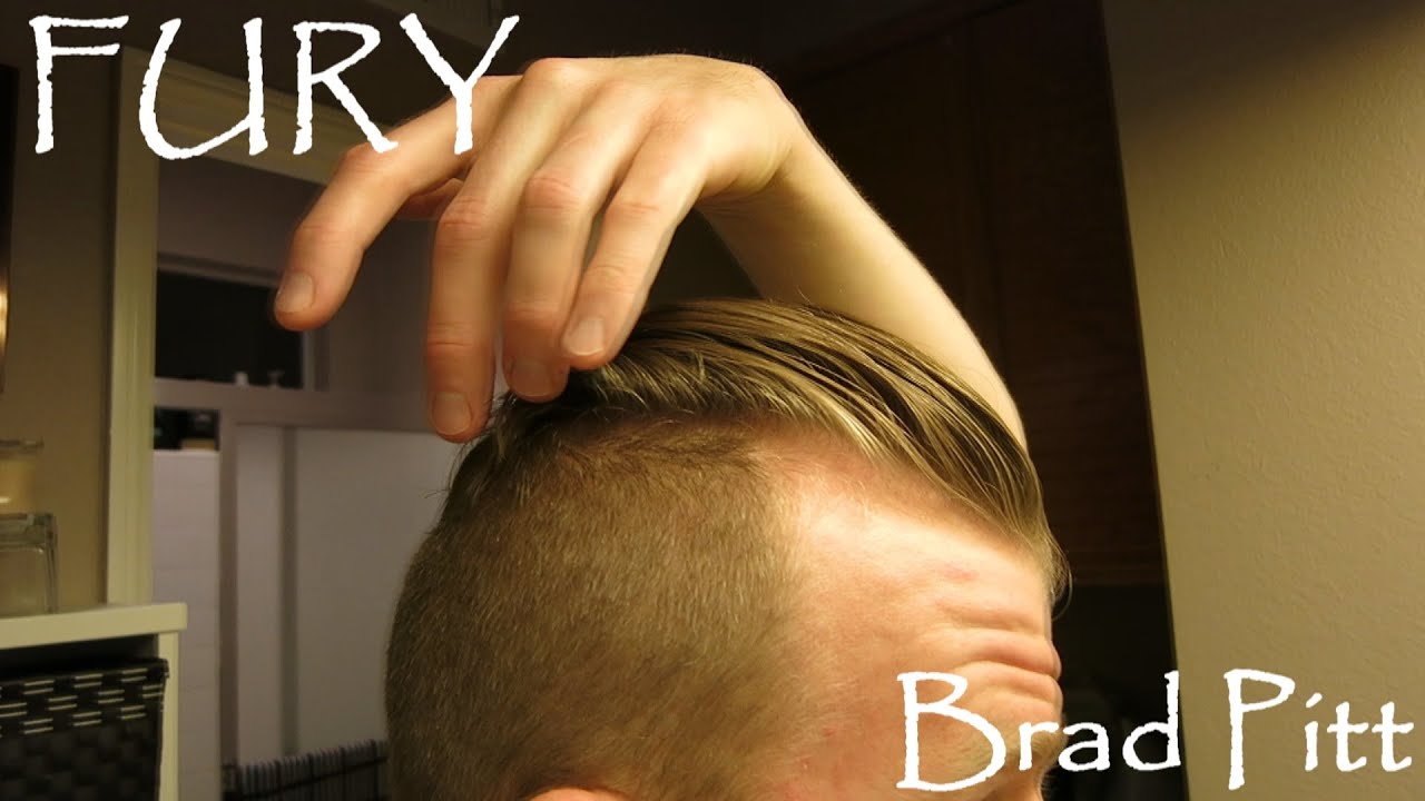 Detail Brad Pitt Fury Hair Product Nomer 53