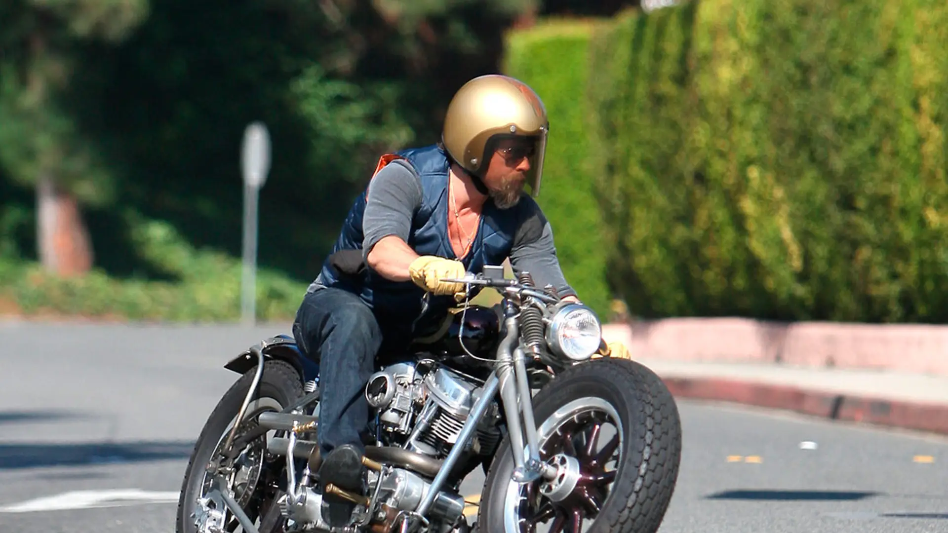 Detail Brad Pitt Harley Davidson Nomer 9