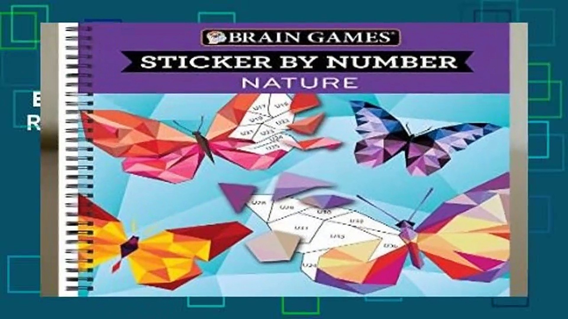Detail Brain Games Sticker By Number Nature Nomer 35