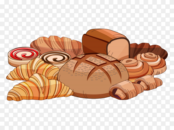 Detail Bread Cartoon Png Nomer 13