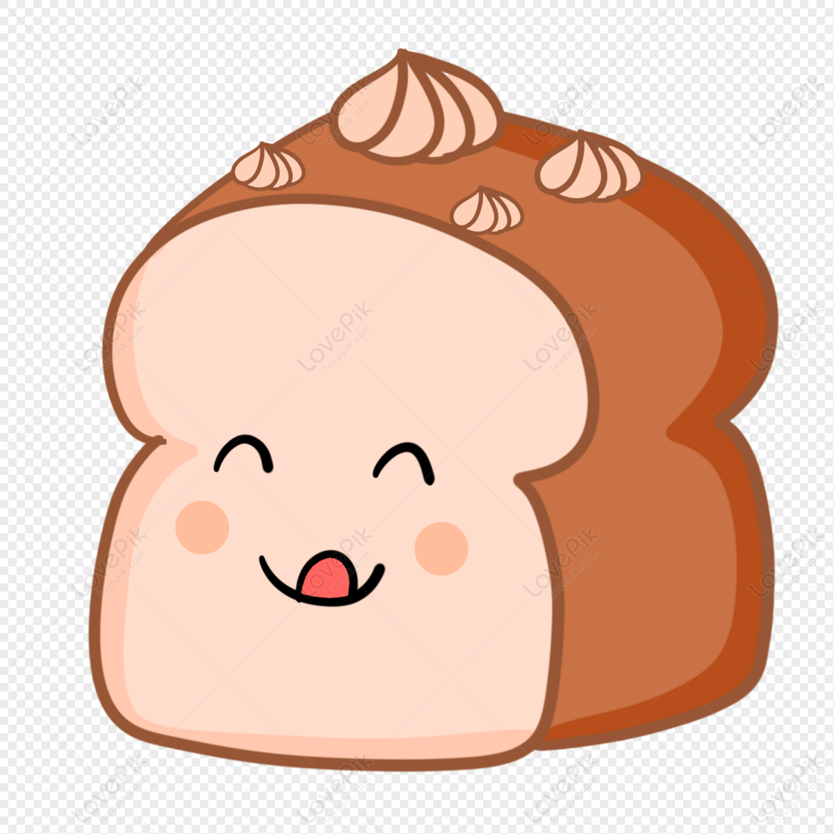 Detail Bread Cartoon Png Nomer 28