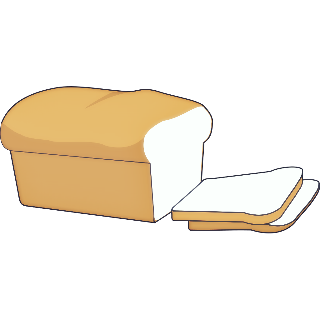 Detail Bread Vector Png Nomer 17