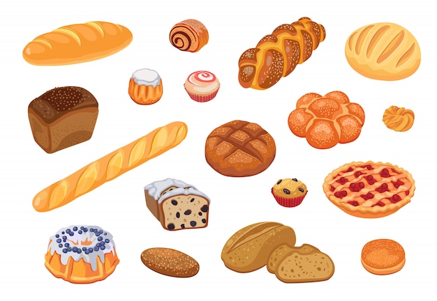 Detail Bread Vector Png Nomer 53