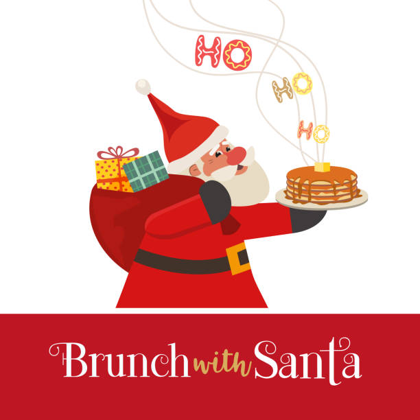 Detail Breakfast With Santa Clipart Nomer 11