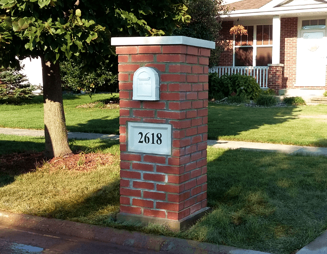 Detail Brick Mailbox Pictures Nomer 8