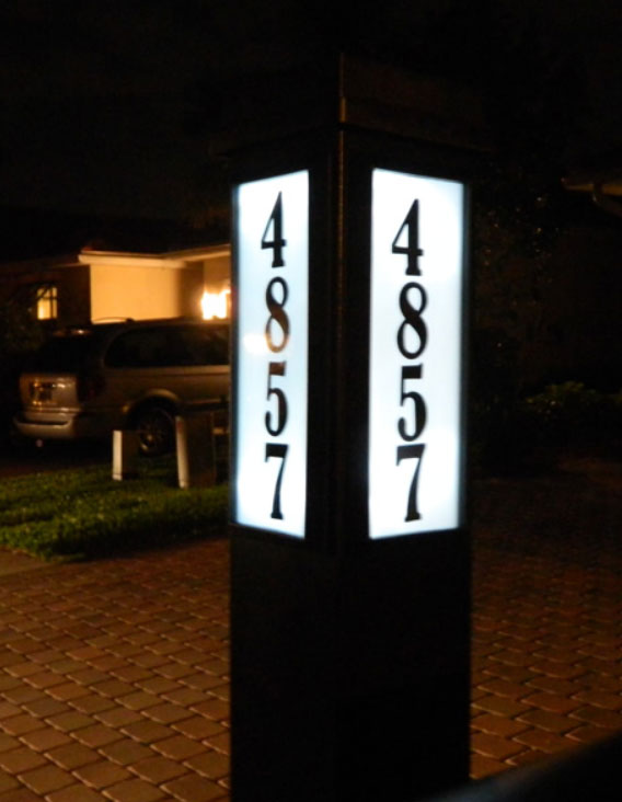 Detail Brick Mailbox With Solar Light Nomer 22