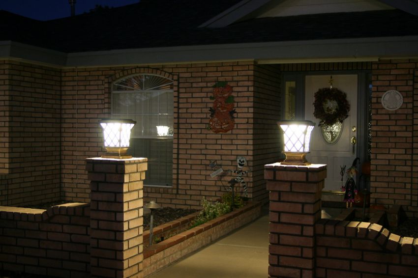 Detail Brick Mailbox With Solar Light Nomer 26