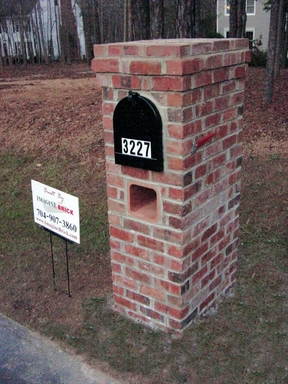 Detail Brick Mailbox With Solar Light Nomer 47