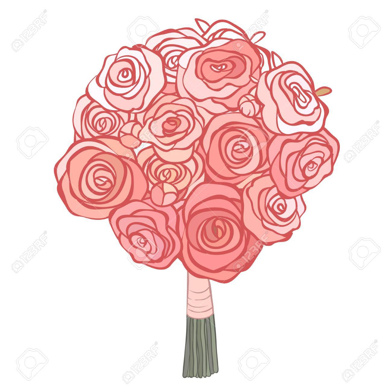 Bridal Bouquet Clipart - KibrisPDR