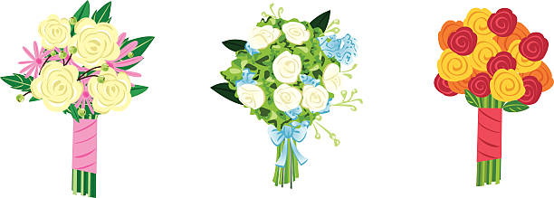 Detail Bridal Bouquet Clipart Nomer 15