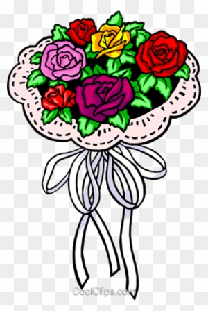 Detail Bridal Bouquet Clipart Nomer 3