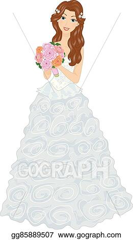 Detail Bridal Bouquet Clipart Nomer 38