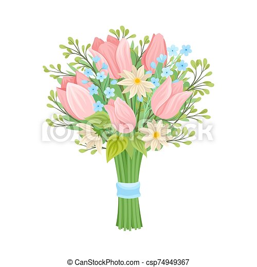 Detail Bridal Bouquet Clipart Nomer 8