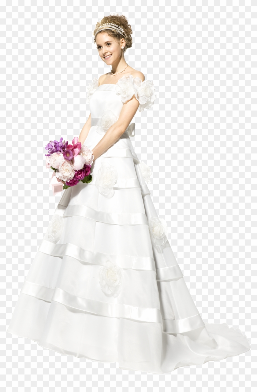 Detail Bridal Dress Png Nomer 26