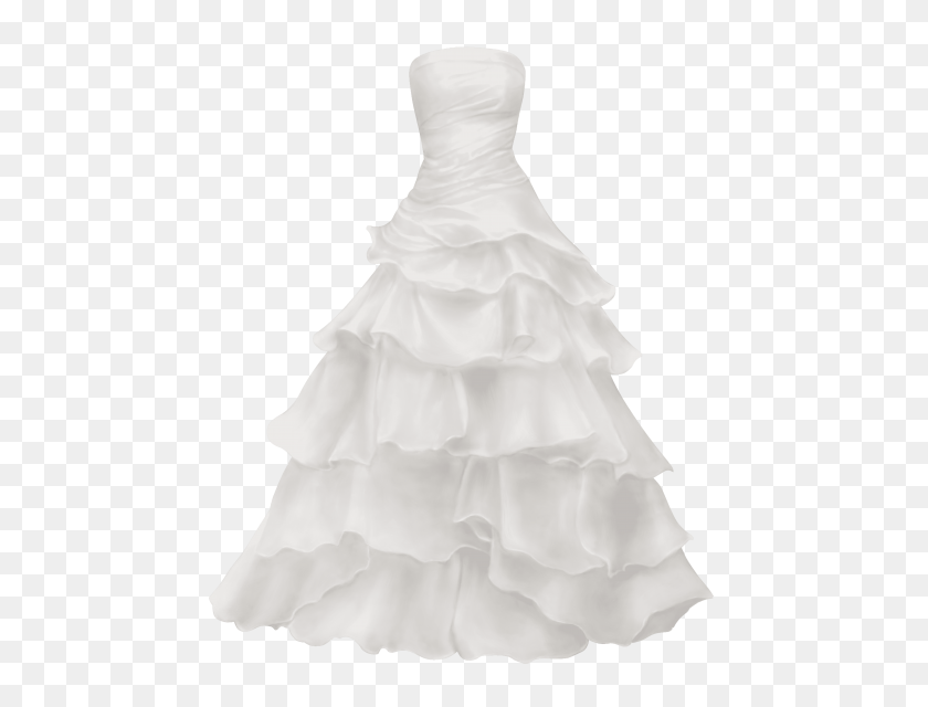 Detail Bridal Dress Png Nomer 4