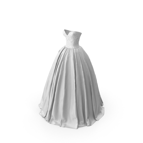 Detail Bridal Dress Png Nomer 34