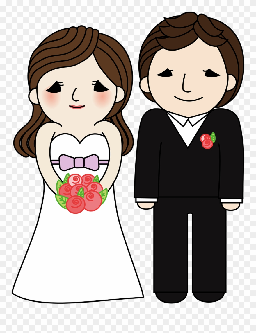 Detail Bride And Groom Clipart Black And White Nomer 32