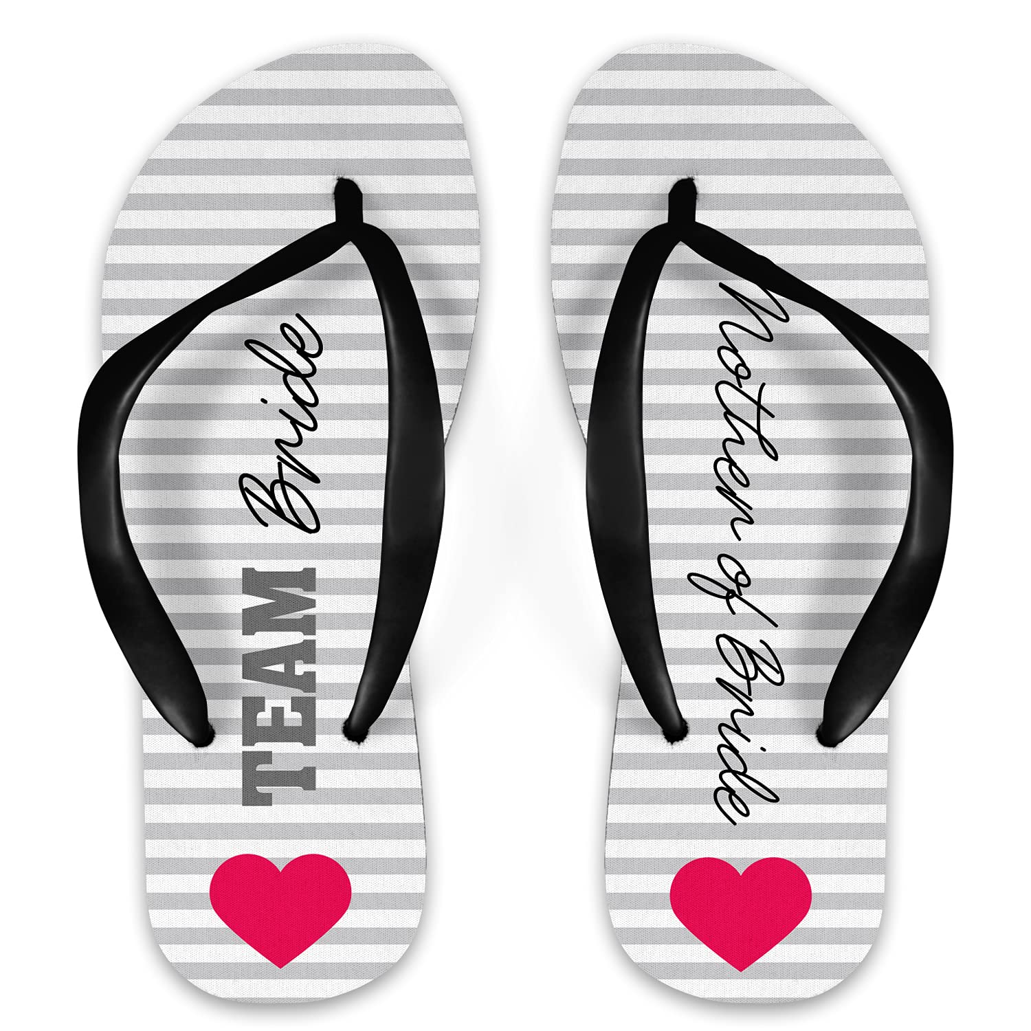 Detail Bride And Groom Flip Flops Set Nomer 25