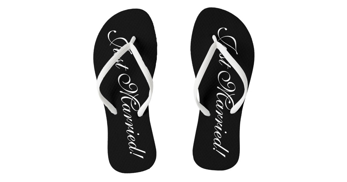 Detail Bride And Groom Flip Flops Set Nomer 7