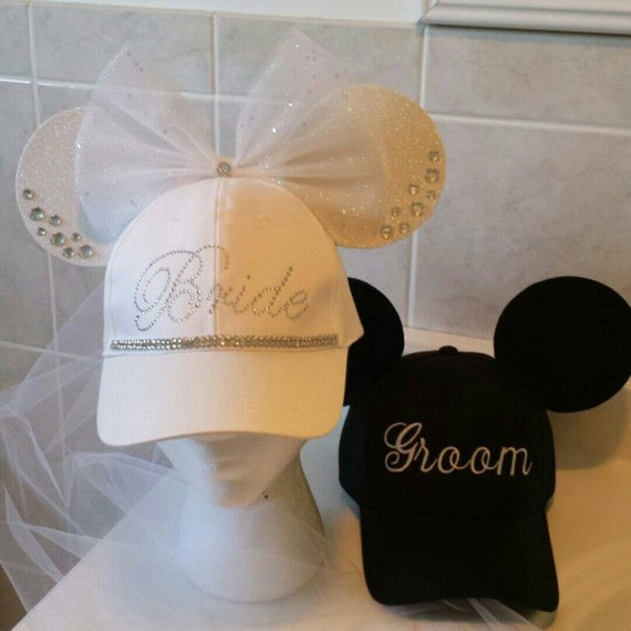 Detail Bride And Groom Mickey Mouse Ears Nomer 29