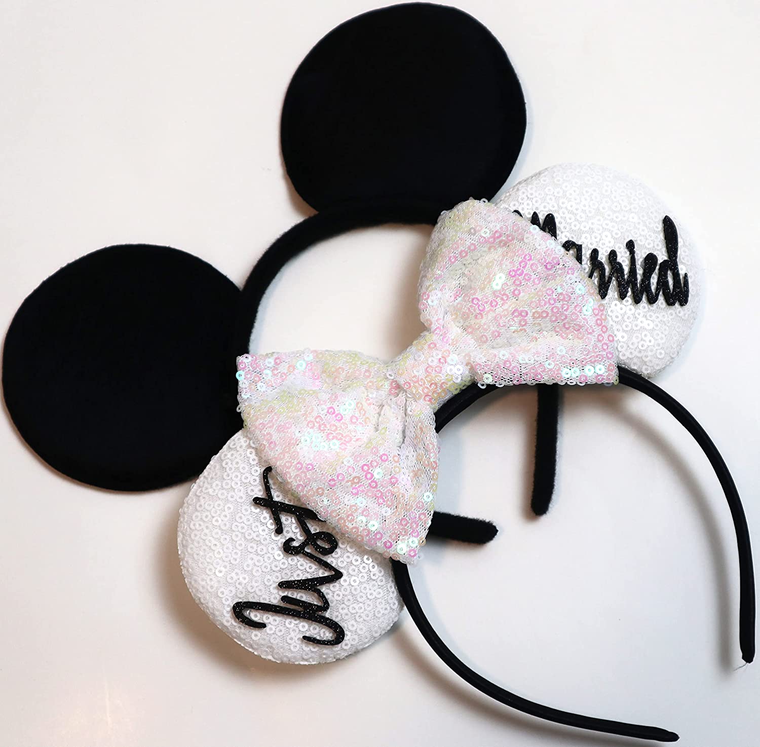 Detail Bride And Groom Mickey Mouse Ears Nomer 7