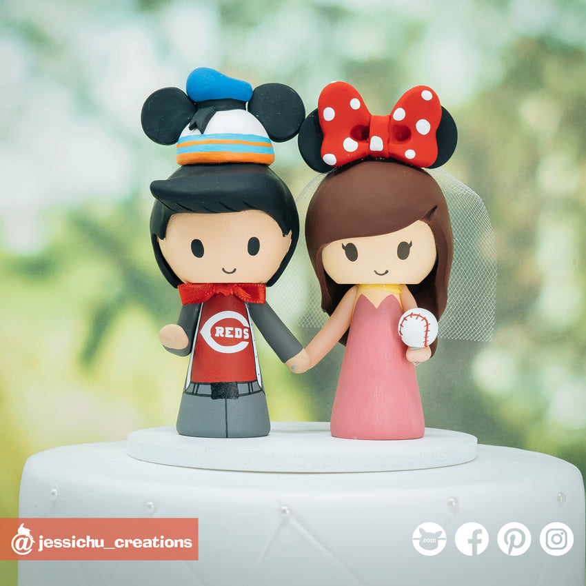 Detail Bride And Groom Mouse Ears Nomer 38