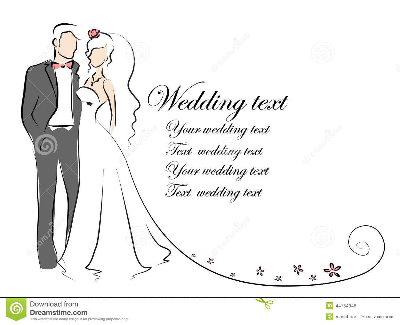 Detail Bride And Groom Silhouette Vector Free Nomer 24