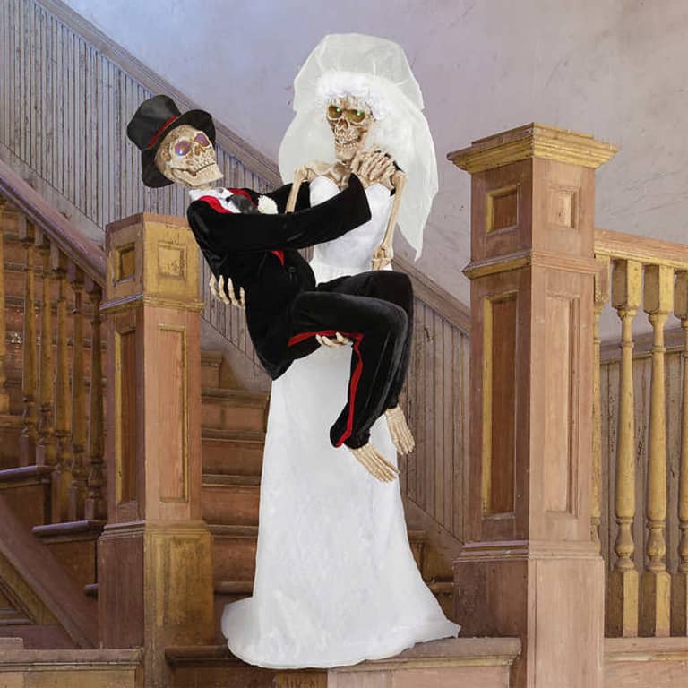 Detail Bride And Groom Skeleton Pictures Nomer 12