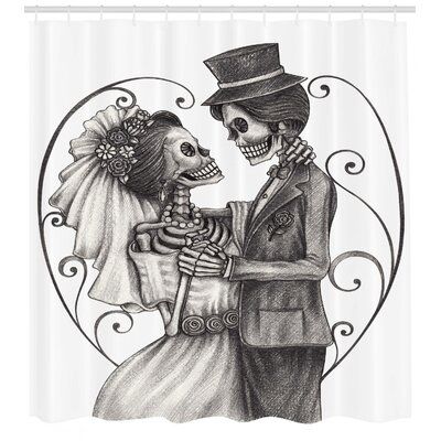 Detail Bride And Groom Skeleton Tattoos Nomer 34