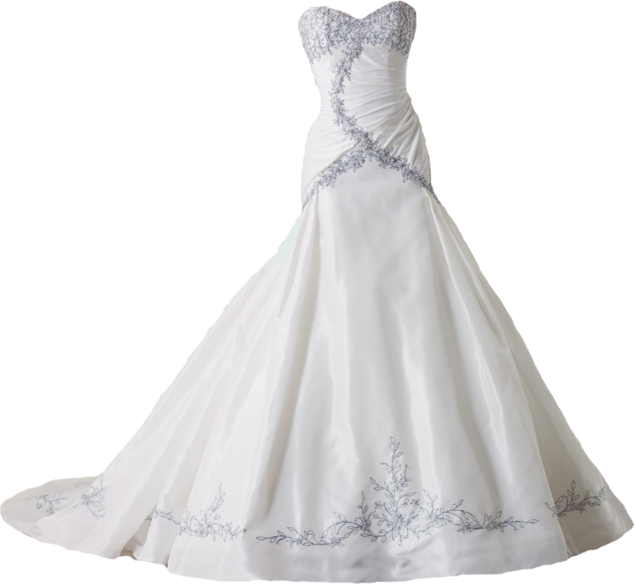 Detail Bride Dress Png Nomer 7
