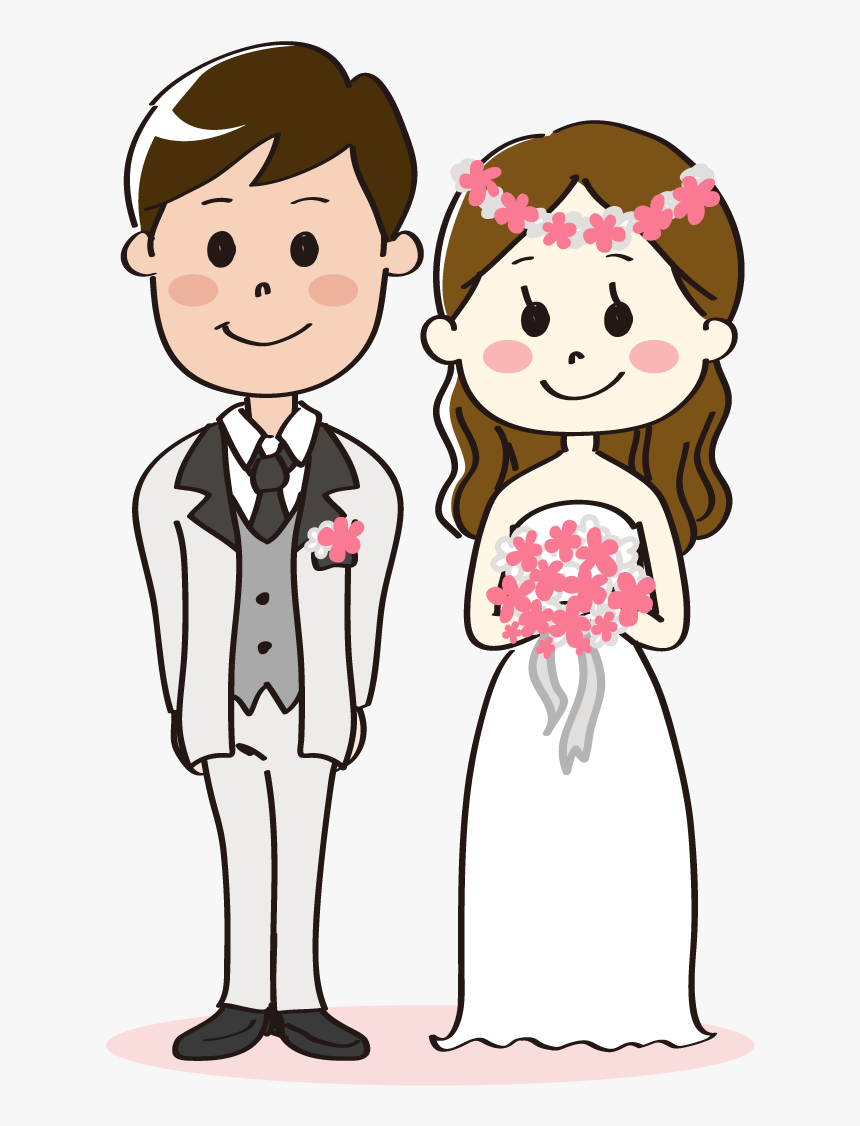 Detail Bride Groom Clipart Nomer 3